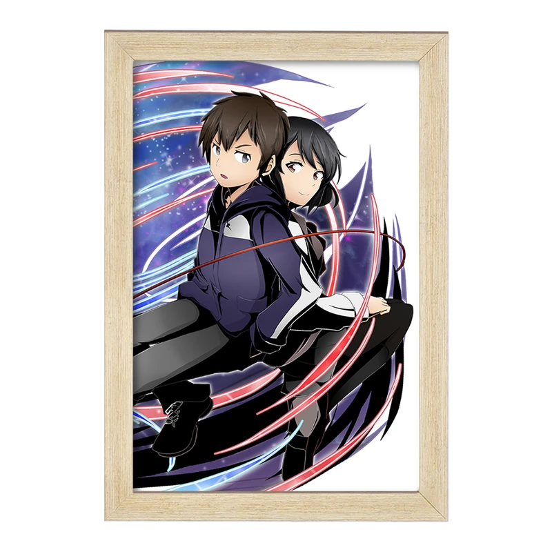 تابلو خندالو مدل تاکی تاچیبانا و میتسویا میامیزو انیمه یورنیم Your Name  کد 16282