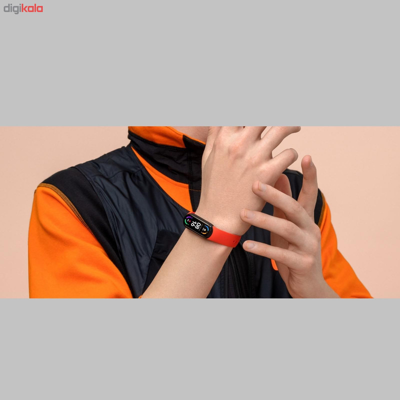 مچ بند هوشمند شیائومی مدل Mi Band 6 Global Version به همراه 2 عدد محافظ صفحه نمایش