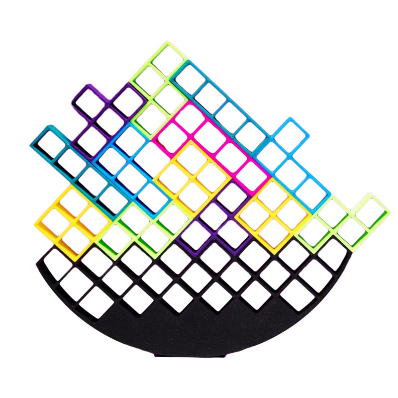 بازی فکری برج هیجان مدل تعادل طرح TETRIS