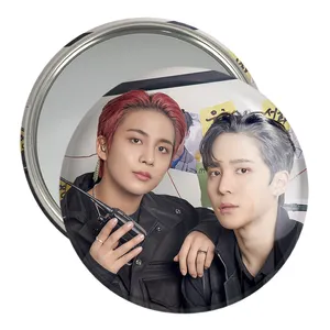 آینه جیبی خندالو مدل گروه ایتیز ATEEZ  کد 21296