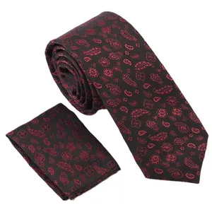 ست کراوات و دستمال جیب مردانه مدل A18