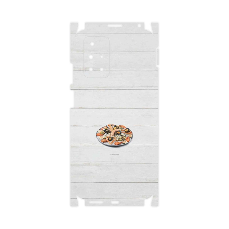 برچسب پوششی ماهوت مدل Seafood-FullSkin مناسب برای گوشی موبایل شیائومی Redmi 10 Prime