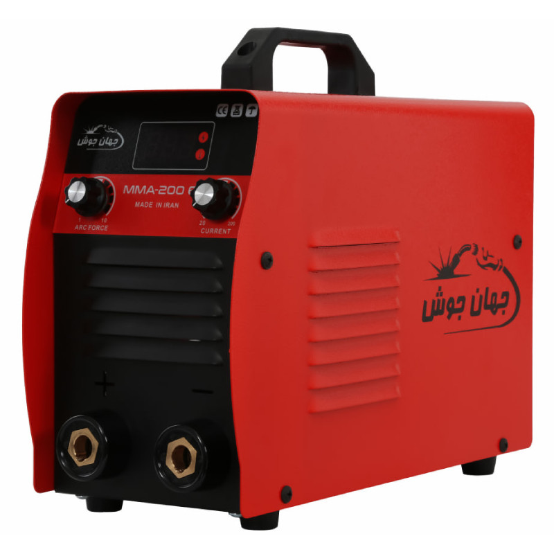 اینورتر جوشکاری 200 آمپر جهان جوش مدل MMA-200E اینورتر جوشکاری 200 آمپر جهان جوش مدل MMA-200E
