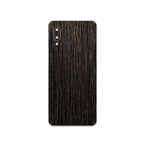 MAHOOT Dark-Gold-Stripes-Wood Cover Sticker for Samsung Galaxy A02