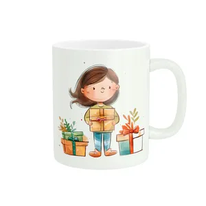 ماگ طرح دختر کد 291