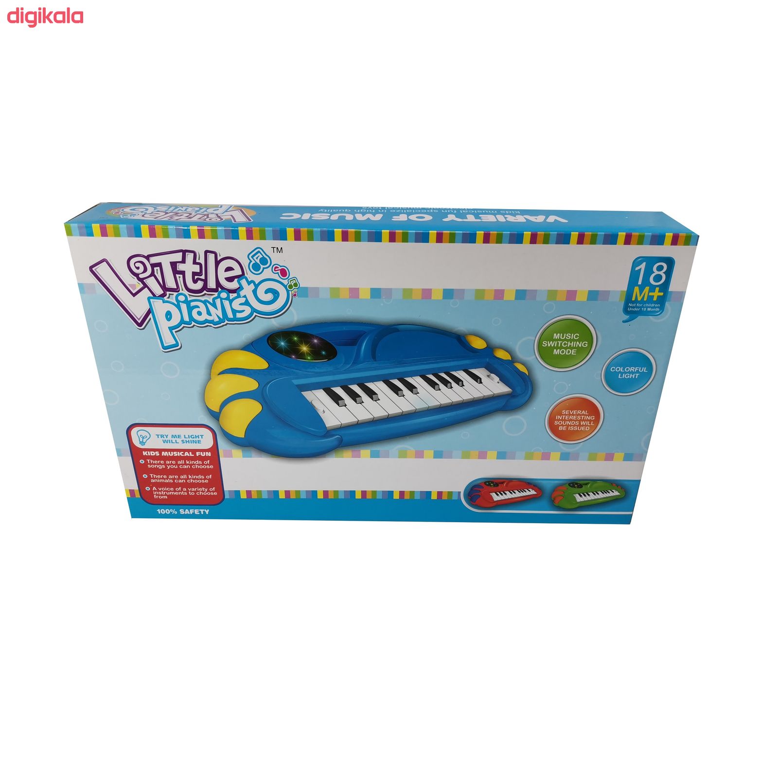 بازی آموزشی موزیکال مدل پیانو کد M66-03 main 1 1