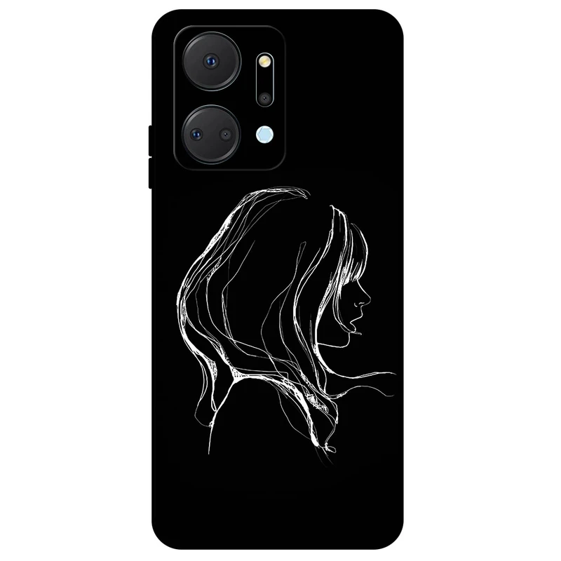 کاور مگافون طرح دخترانه مدل 7766 مناسب برای گوشی موبایل آنر X7A     