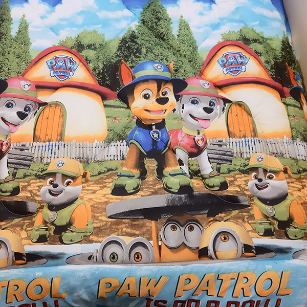 سرویس روتختی مدل PAW Patrol یک نفره 4 تکه