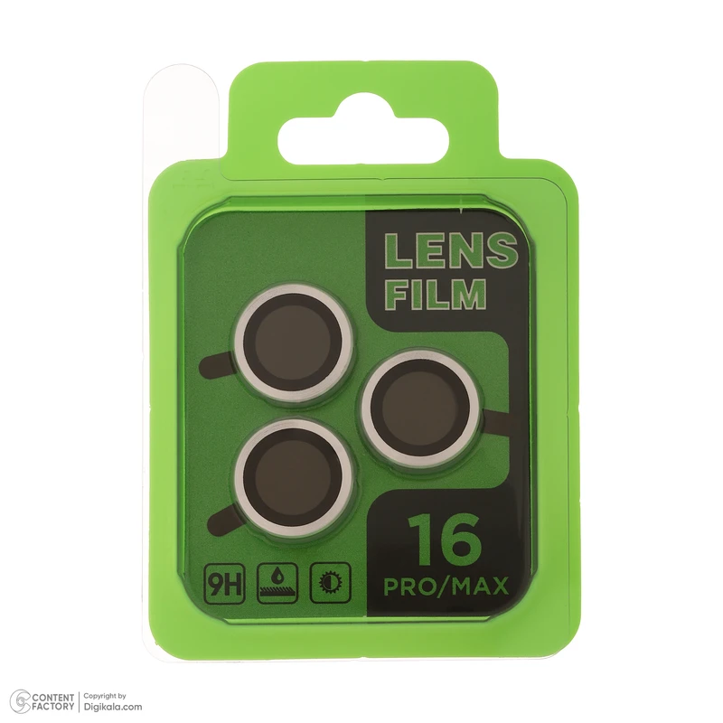 محافظ لنز دوربین فلزی مدل LENZ FILM مناسب برای گوشی موبایل اپل iphone16pro max