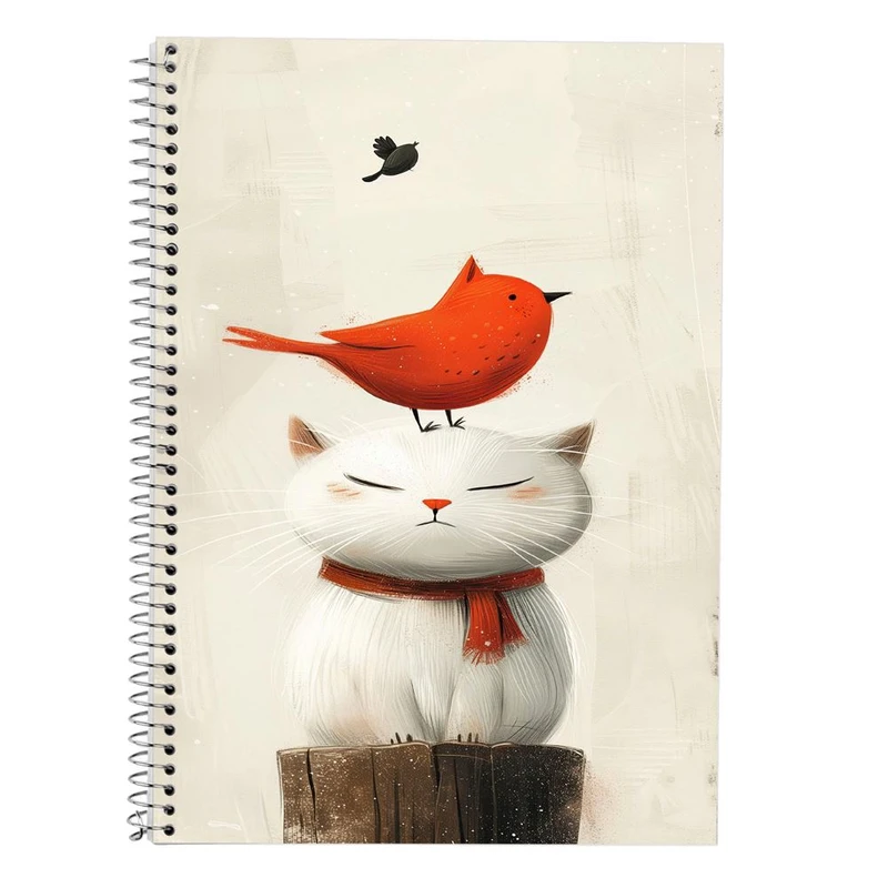 دفتر لغت 50 برگ مدوپد طرح موجودات فانتزی کد DF16870