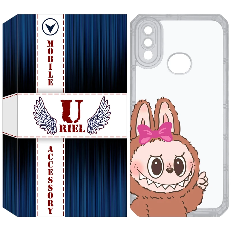 کاور یوریل مدل Clear کد 109 طرح لبوبو Labubu مناسب برای گوشی موبایل سامسونگ Galaxy A10S / M10S