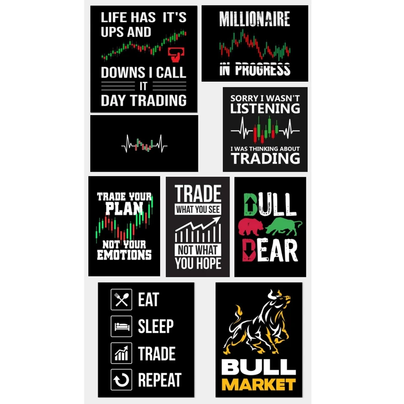 برچسب مدل ترید بورس و بازارهای مالی کد 991