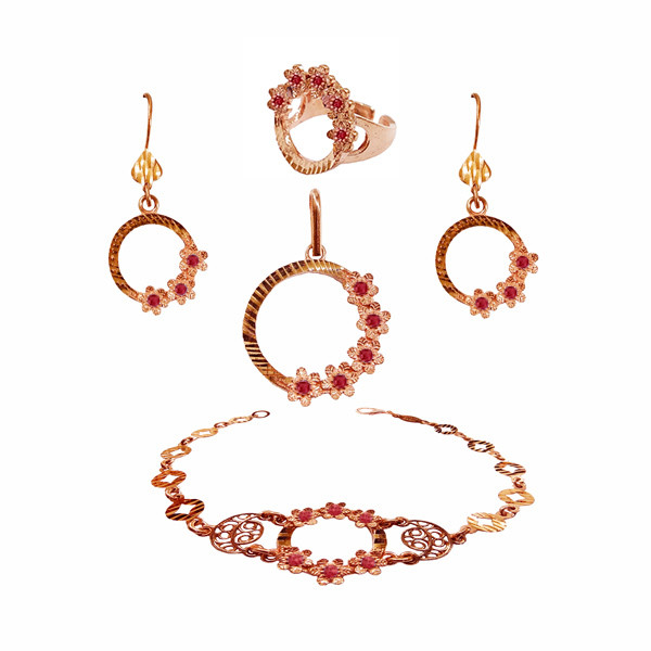 ست زنانه مدل شکوفه کد JW356.1