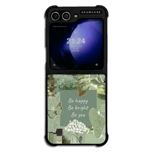 AKAM AMC-WSGZFLIP5-GREEN-1 Cover For Samsung Galaxy Z Flip 5