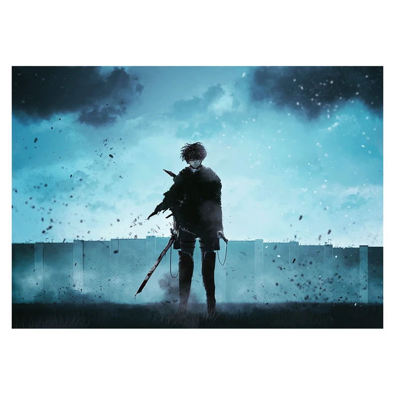 پوستر طرح حمله به تایتان کد Attack On Titan-0399