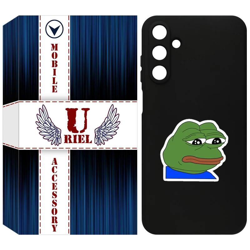 کاور یوریل مدل KSH کد 86 طرح قورباغه غمگین مناسب برای گوشی موبایل سامسونگ Galaxy A15