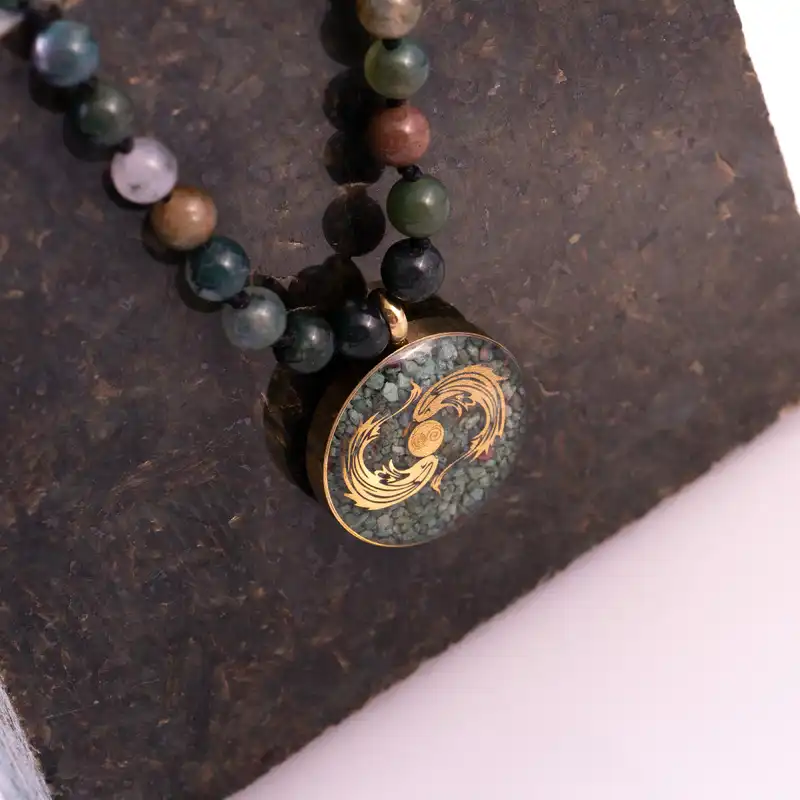 گردنبند زنانه زرسام مدل ماه اسفند کد 10006992