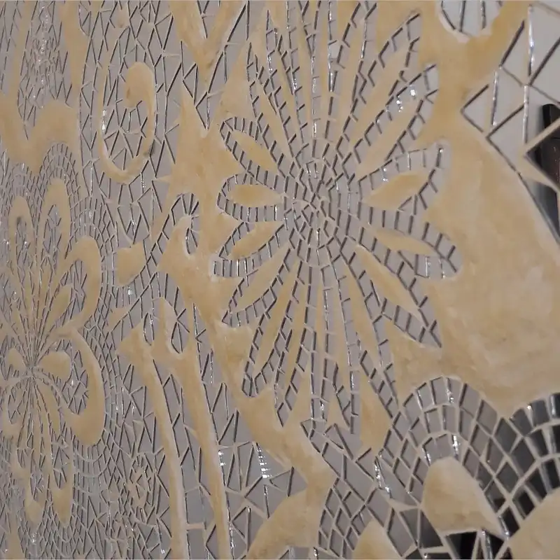 تابلو آینه کاری طرح مدرن کد 06