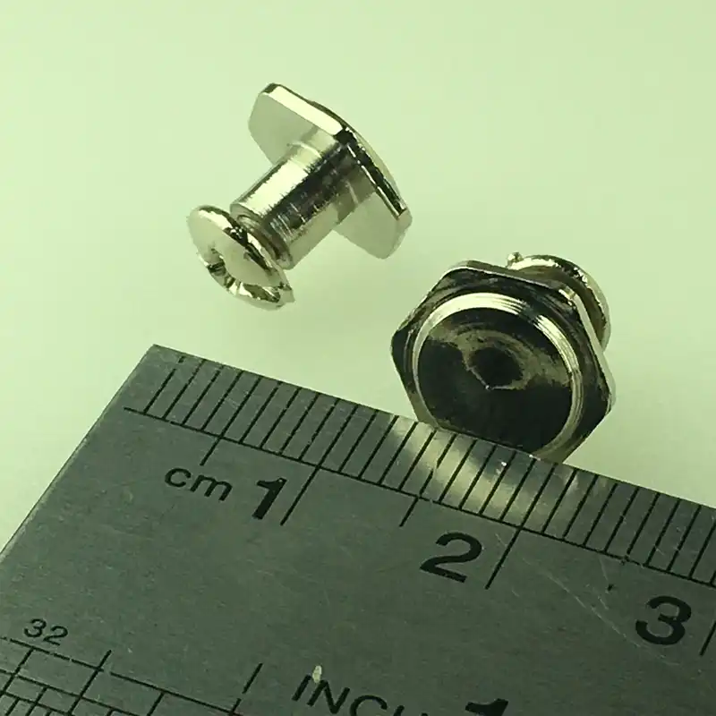 یراق پیچ کمربند مدل شش گوش کد Stl2 بسته 2 عددی