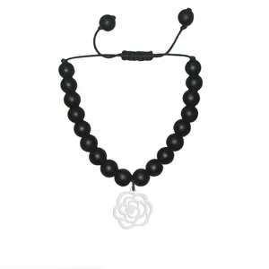 دستبند هایکا مدل گل کد da.h 78