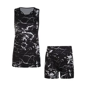 ست تاپ و شلوارک ورزشی زنانه مدل استایل کد Mhr-12