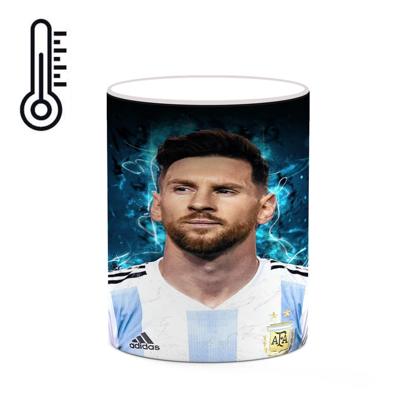 ماگ حرارتی کاکتی طرح Leo Messi لئو مسی مدل mgh42495