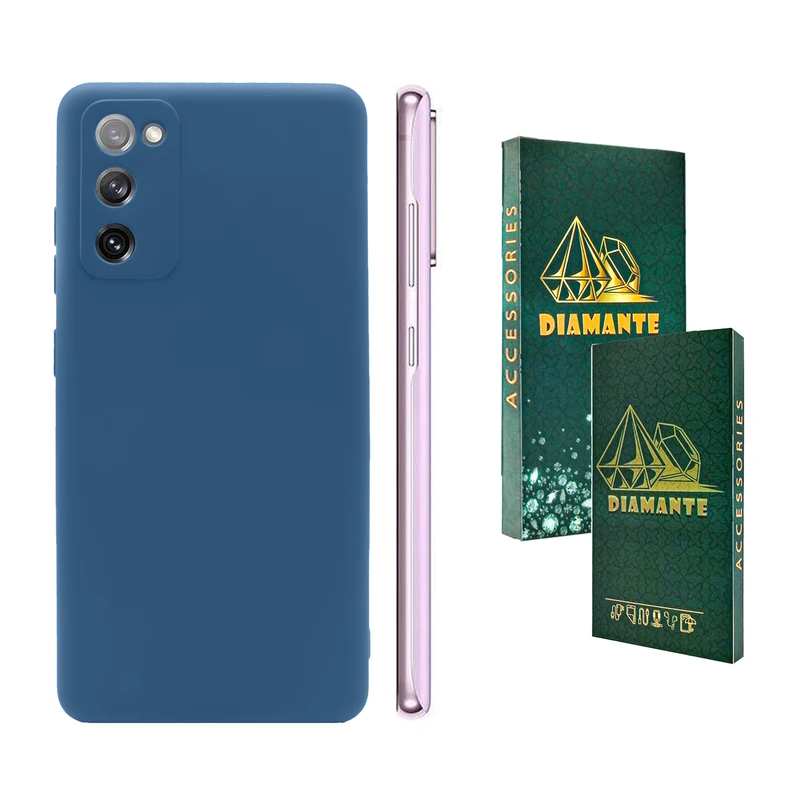 کاور دیامانته مدل sili_77 GN مناسب برای گوشی موبایل سامسونگ Galaxy S21 FE