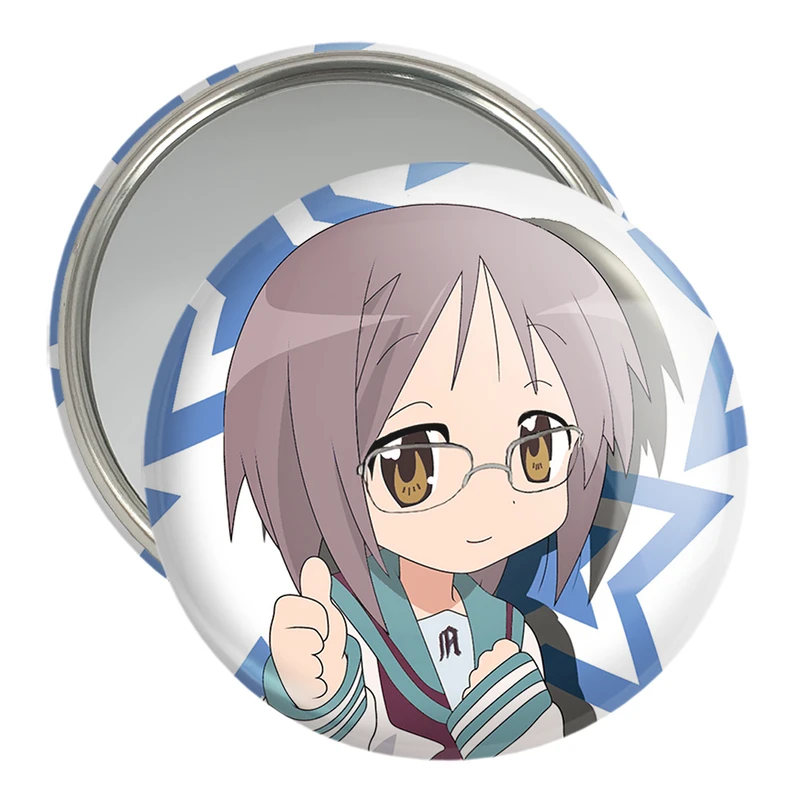 آینه جیبی خندالو مدل هیوری انیمه Lucky Star  کد 23594