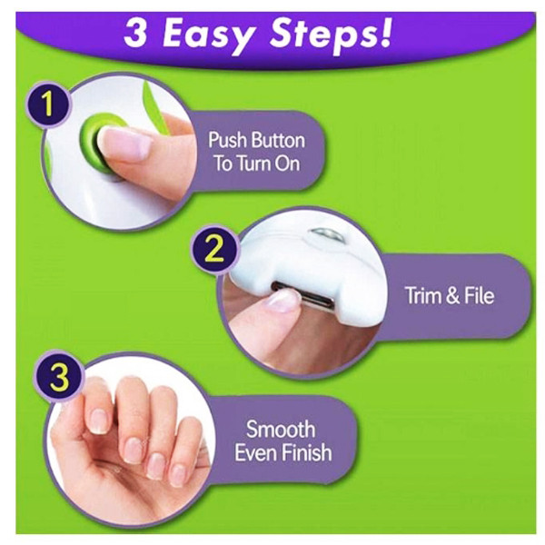 ناخن گیر برقی مدل 123