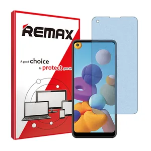 Matte anti blue screen protector HyMBLU model suitable for Samsung Galaxy A21 mobile phones