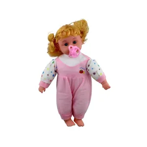 عروسک طرح پستونک دار مدل LITTLE BABY ارتفاع 30 سانتی متر