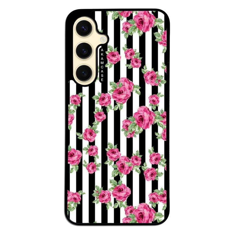 کاور آکام مدل AMC-WSGS24FE-FLOWERS-24 مناسب برای گوشی موبایل سامسونگ Galaxy S24 FE