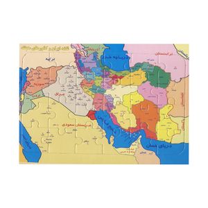 نقد و بررسی پازل 24 تکه طرح نقشه ایران کد 003-03 توسط خریداران