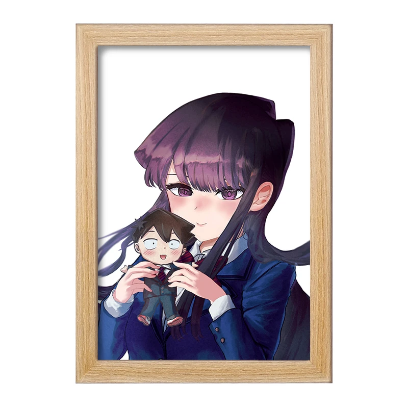 تابلو خندالو مدل انیمه کومی سان  کد 16065