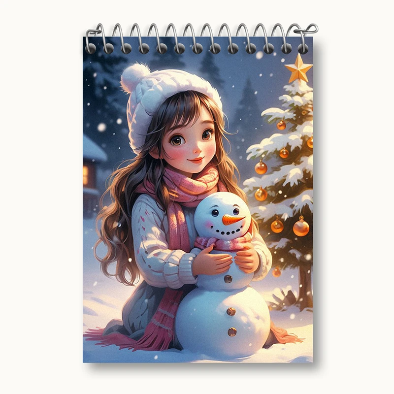 دفتر یادداشت 50 برگ خندالو طرح دخترانه کد N2036