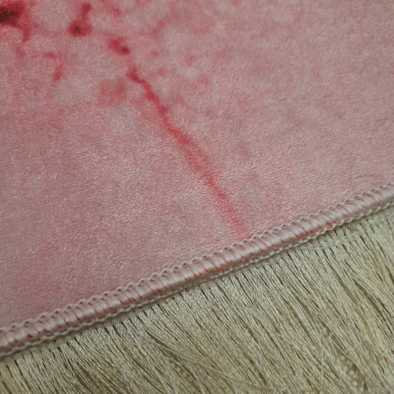 فرش پارچه ای مدل بیضی کد 102