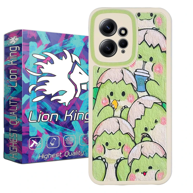 کاور لاین کینگ مدل Tokhmedaeenasor مناسب برای گوشی موبایل  شیائومی Redmi Note 12 (4G)