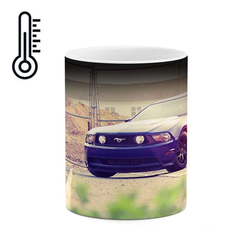 ماگ حرارتی کاکتی مدل ماشین فورد موستانگ کد mgh11584