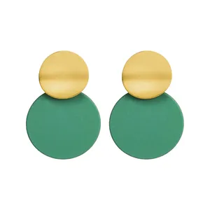 گوشواره میخی زنانه مدل هندسی کد s3023