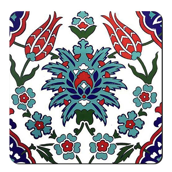 زیر لیوانی طرح کاشیکاری سنتی کد nzl84