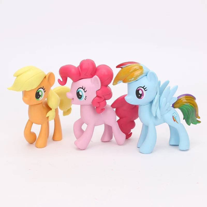 فیگور مدل اسب پونی کد JIM110 مجموعه 6 عددی