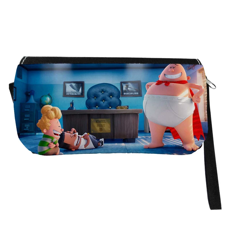  جامدادی مدل دوزیپ طرح انیمیشن کاپیتان زیرشلواری کد NI561