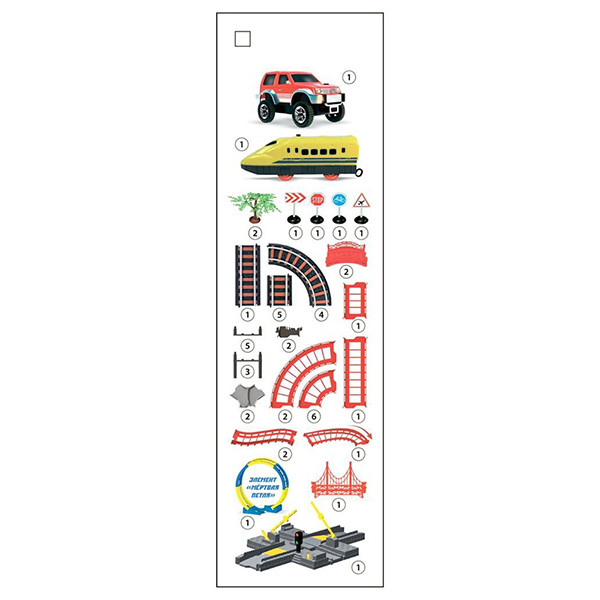 قطار بازی مدل silver way کد sw8653
