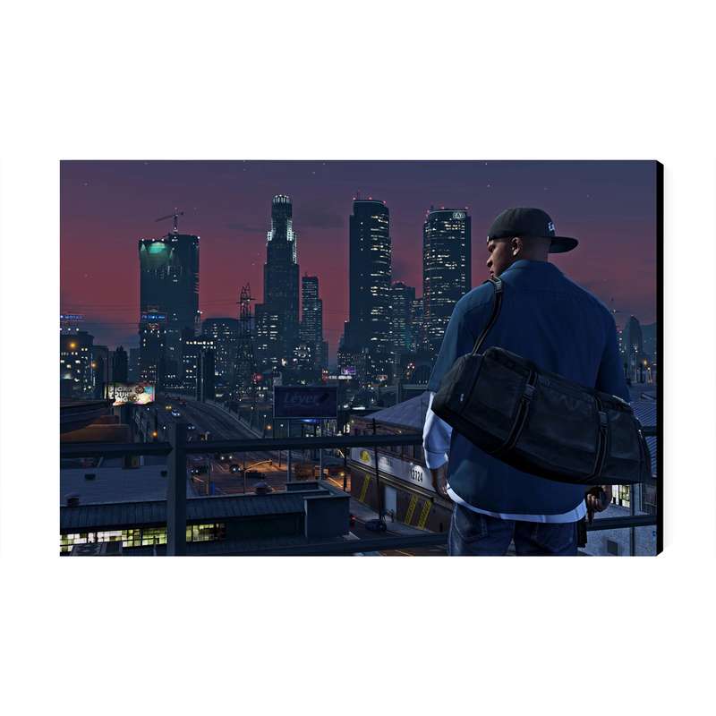 تابلو شاسی عرش مدل گیم جی تی ای GTA کد As2825 تابلو شاسی عرش مدل گیم جی تی ای GTA کد As2825