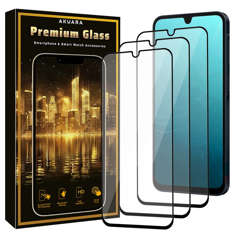 محافظ صفحه نمایش آکوآرا مدل Premium FLL3 مناسب برای گوشی موبایل شیائومی Redmi A5 بسته سه عددی