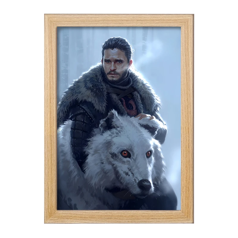 تابلو خندالو مدل بازی تاج و تخت (Game Of Thrones) کد F10155