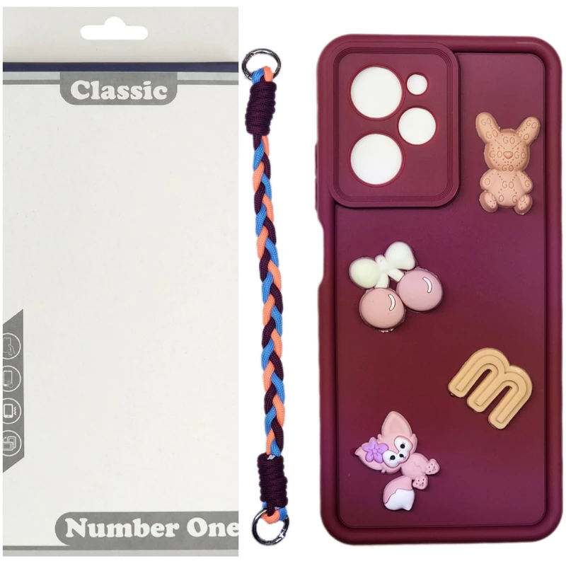 کاور کلاسیک مدل عروسکی طرح Sweet Mm کد KHO.825 مناسب برای گوشی موبایل شیائومی REDMI POCO X5 PRO  به همراه ست بند نگهدارنده