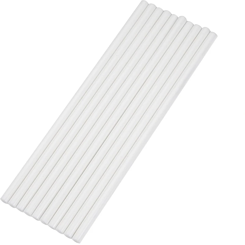 چسب حرارتی مدل white-07200 قطر 7 میلی متر بسته 10 عددی