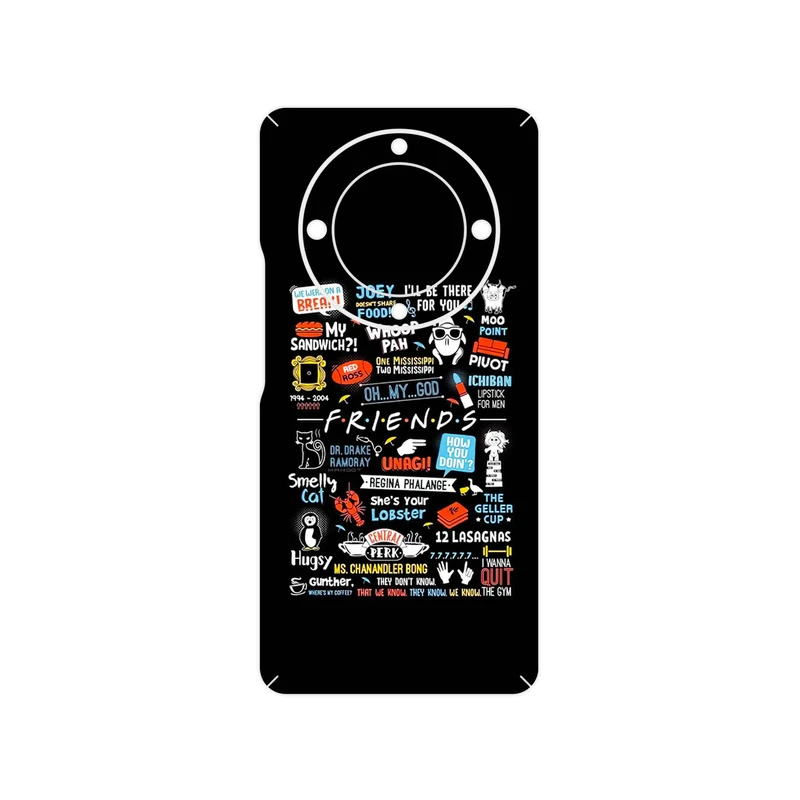برچسب پوششی ماهوت مدل Friends 2 مناسب برای گوشی موبایل آنر Magic 5 Lite