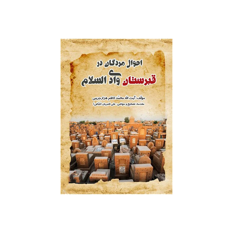 کتاب احوال مردگان در قبرستان وادی السلام اثر آیت الله محمد کاظم هزارجریبی انتشارات درخت زندگی